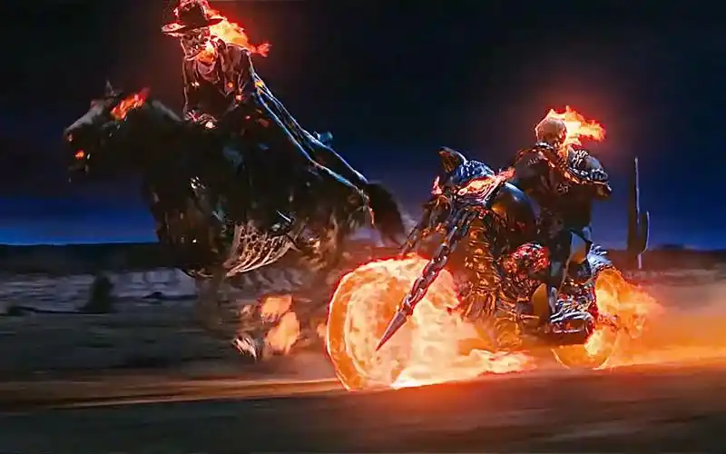 突然感觉初代恶灵骑士好帅,有么有?西部牛仔风太赞了