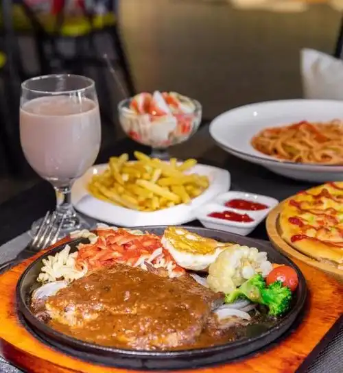 高颜西餐双人餐尽享浪漫时光逛完公园到这吃一顿刚刚好