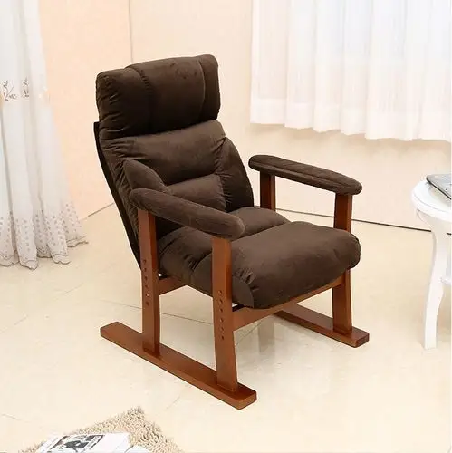 老人椅椅子休闲椅午休躺椅田园午睡老人睡椅家用躺椅多功能老年午睡