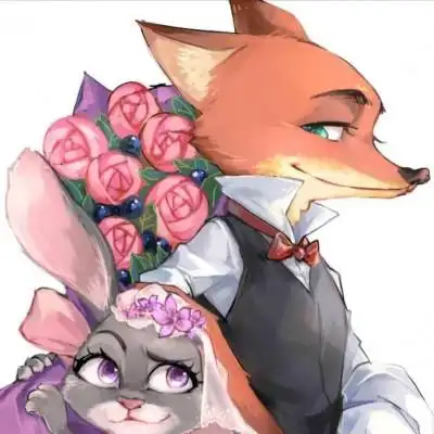 寻欢2019动漫情头朱迪和尼克79