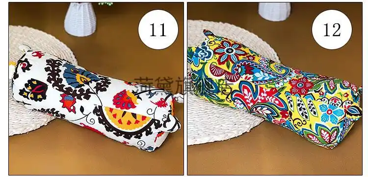 老虎枕仿古老粗布荞麦皮枕颈椎成人虎头枕大小号荞麦壳枕头硬枕 六号