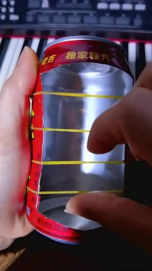 易拉罐自制小乐器,音质太好听,根本停不下来