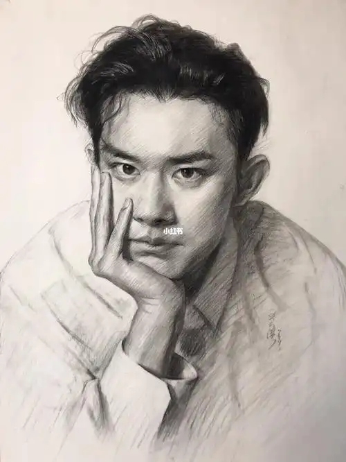 素描头像  #美术生  #美术联考  #素描  #画画  #易烊千玺
