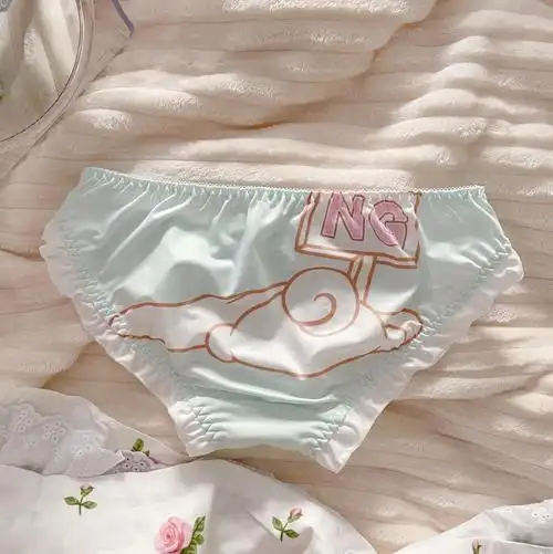 初中女生内裤少女学生短裤日系少女内裤女可爱大耳狗系列牛奶丝可爱