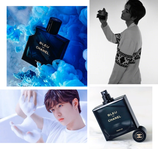 bleu de chanel香奈儿蔚蓝男士香水可厉害了,不只王一博,刘昊然