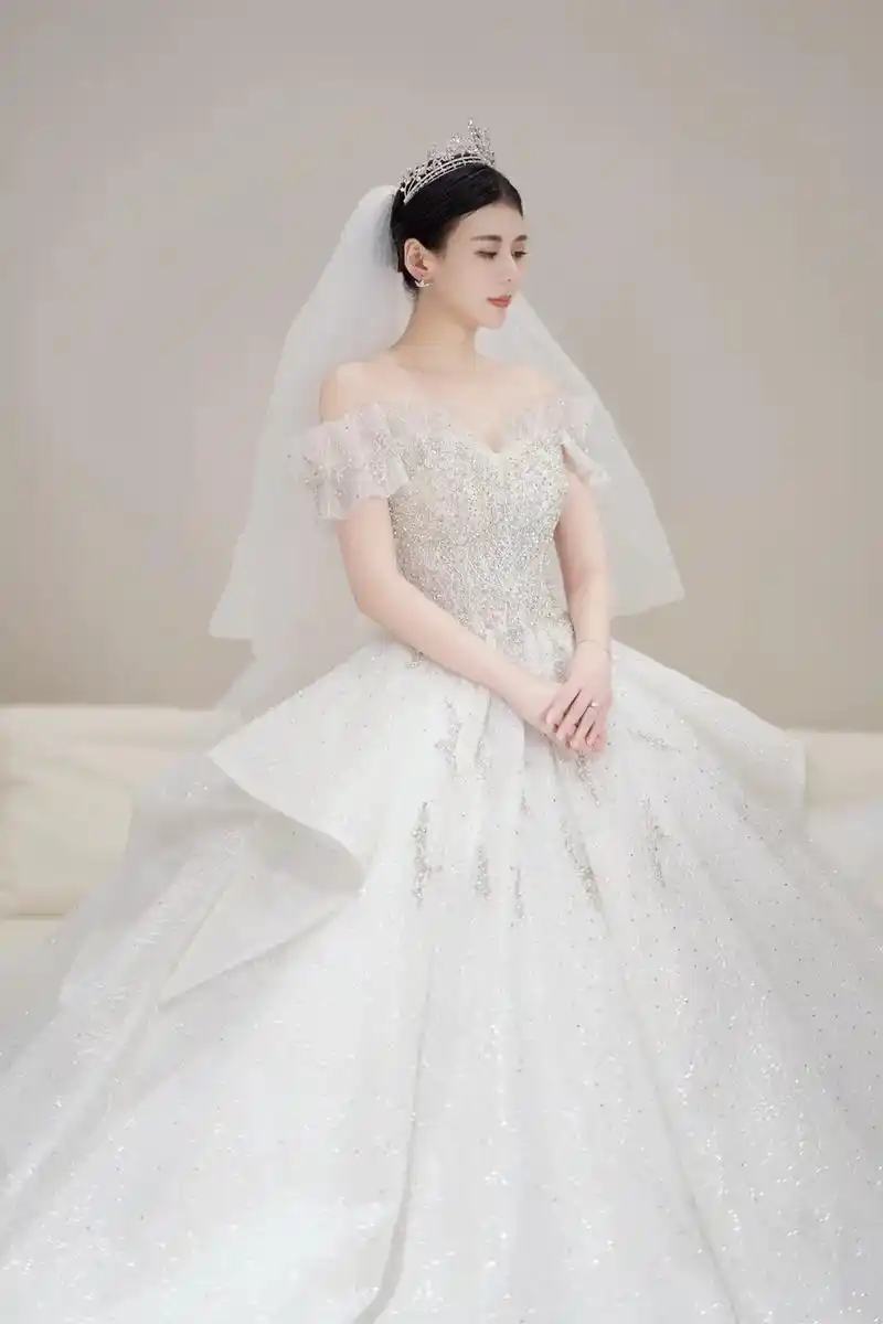 2022新款婚纱一字肩婚纱合肥婚纱