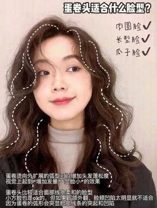 秋冬百搭烫发圆脸救星羊毛卷