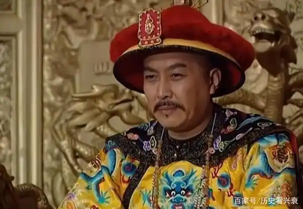 影视剧雍正王朝:唐国强扮演雍正图