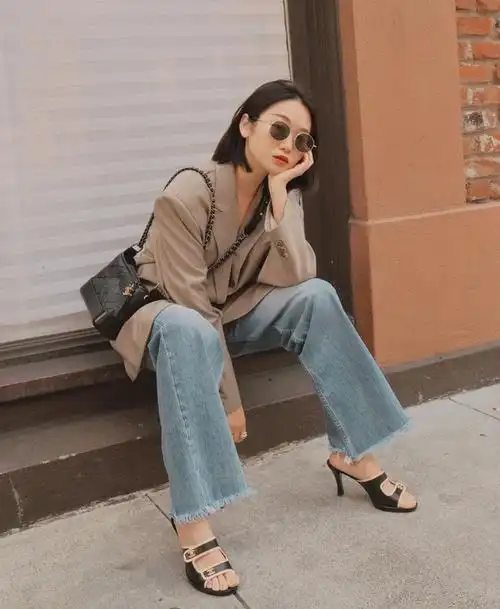 亚裔小个子ins博主vivid wu 换季新穿搭范本