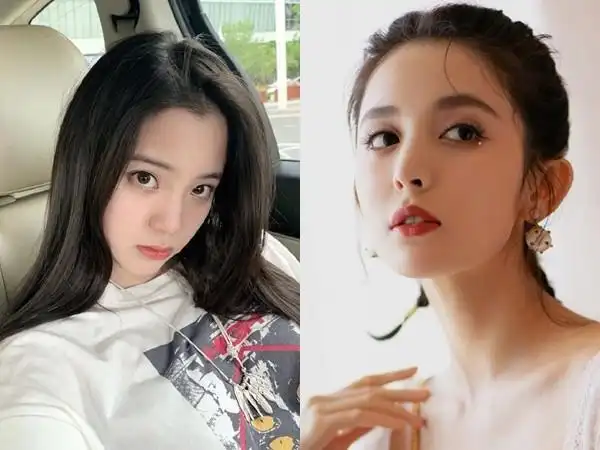 欧阳娜娜侧脸被辗压 同框古力娜扎 扁平五官输惨