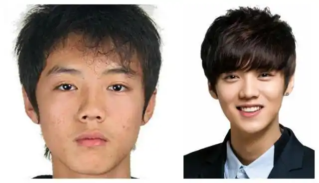 16位当红明星出道前后对比照罗云熙瘦骨嶙峋朱一龙杀马特造型