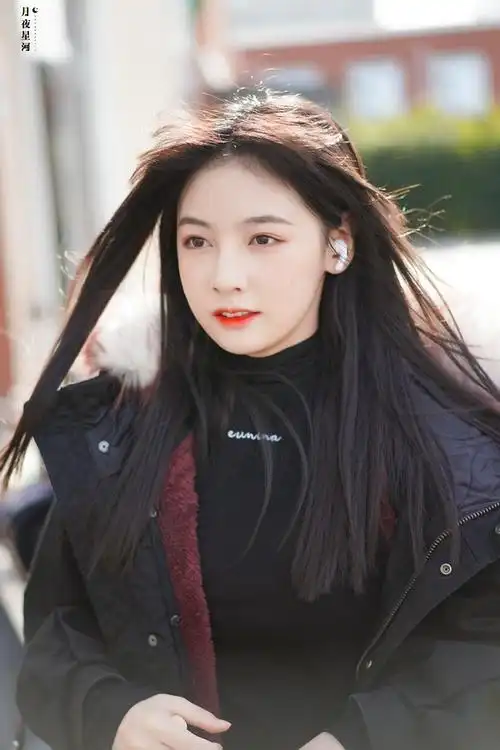 物料赵粤微博营业长发有04比起短发她长头发确实更好看一些