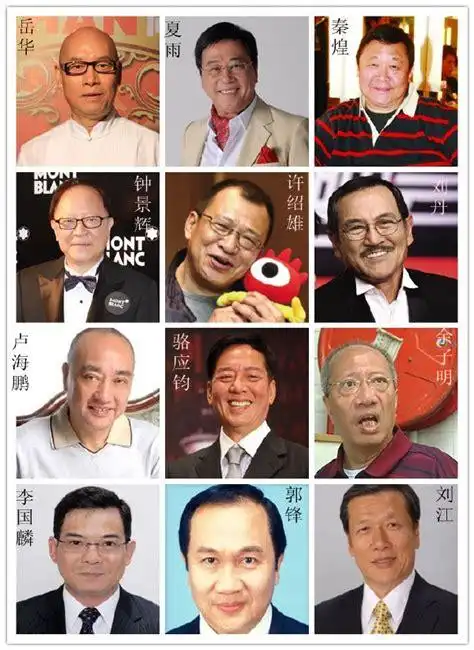 香港配角男明星大全
