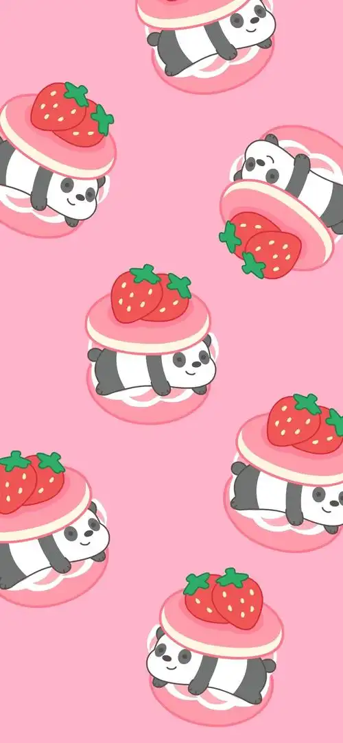 少女心可可爱爱软萌油画壁纸