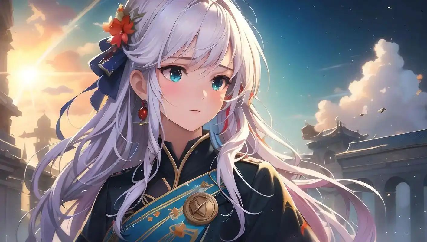 古风系,电脑壁纸.#ai绘画生成 #二次元 #二次元美图 清 - 抖音