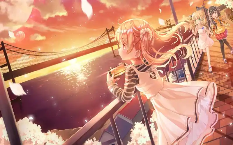 性感二次元动漫美女,高清图片,电脑桌面-壁纸族