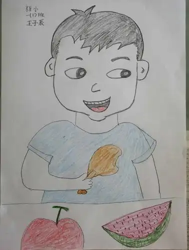 这节课同学们体验了绘画人像,大家能够抓住人物的特点