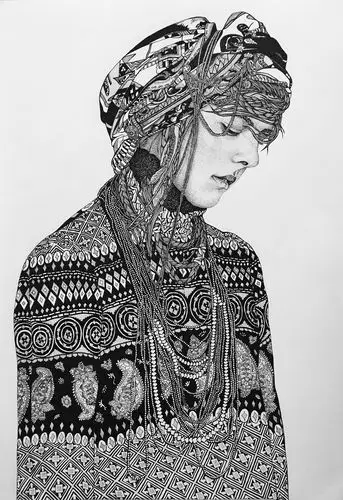 5月6日《点线面的运用-人物》