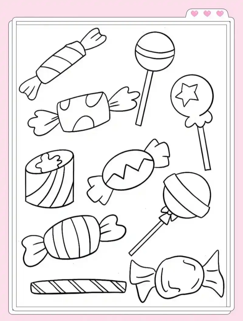 六一棒棒糖简笔画 点击保存,直接打印即可 更多精彩内容,可点击关注