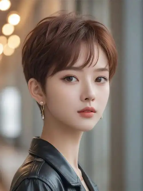 女生剪帅气的短发,的确太有味道了.太好看了,但要求脸型也很重要哦!