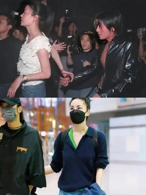 海关战线香港首映王菲看谢霆锋的眼神