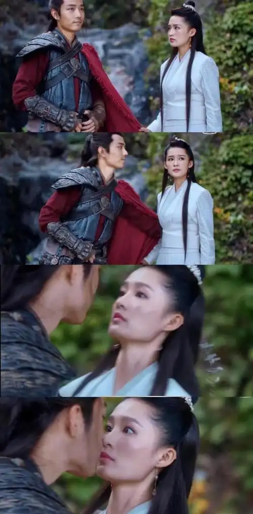 《狼殿下》首播,肖战哭戏演技好,与李沁的吻戏很甜