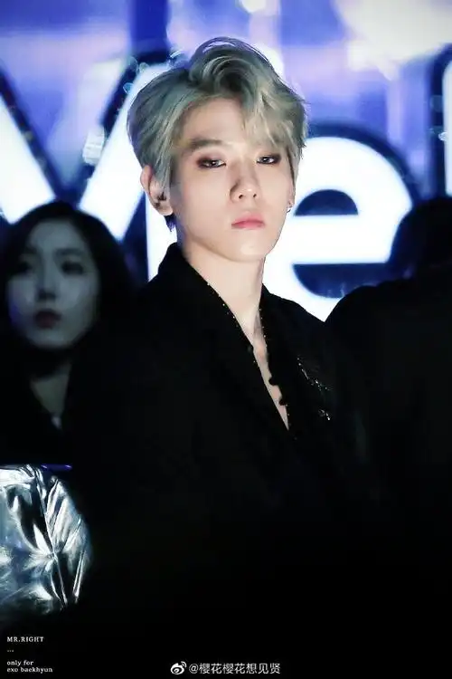 1当属银发啵啦伯贤整个人就是很干净的感觉 如果是银发的话就感觉整个