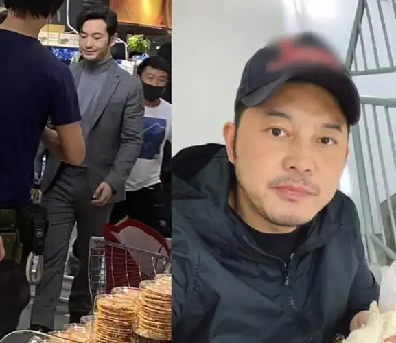 小编用沙溢的照片做了一张对比照,发现两人还真有几分相似,看来晓明哥