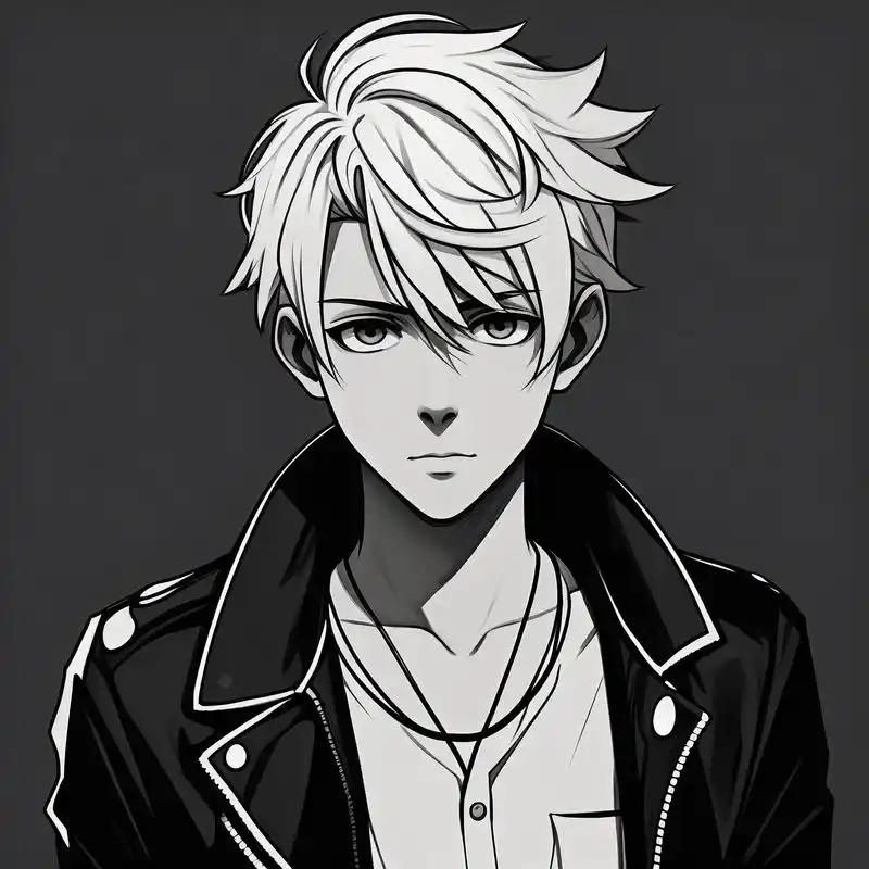 痞帅黑白男生头像,谁能拒绝99