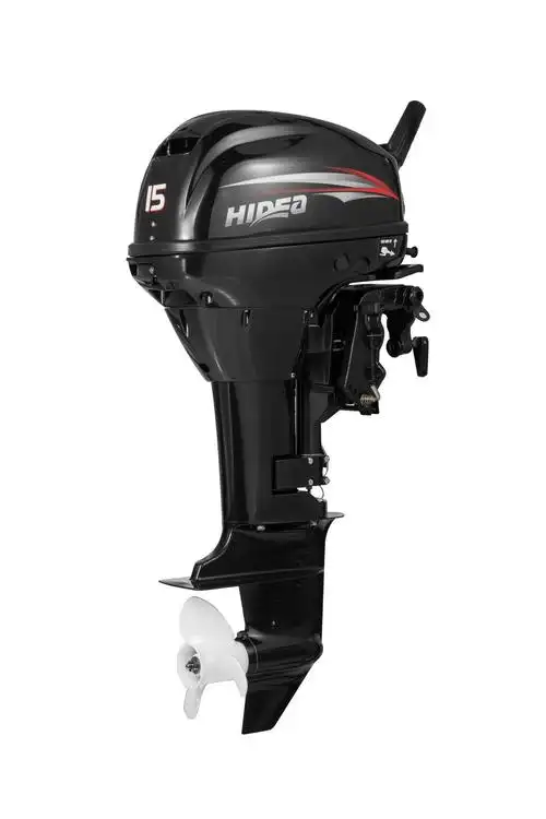 国产海的4冲15匹船外机橡皮艇冲锋舟专用发动机挂机马达厂家直销