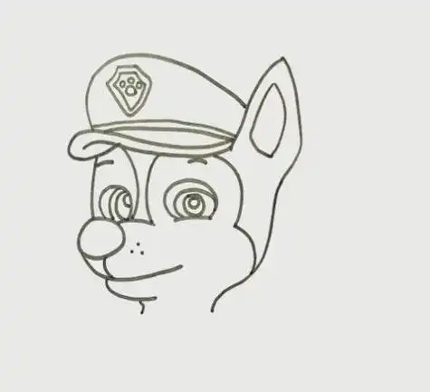 彩色汪汪队阿奇简笔画怎么画 汪汪队阿奇简笔画一步一步教