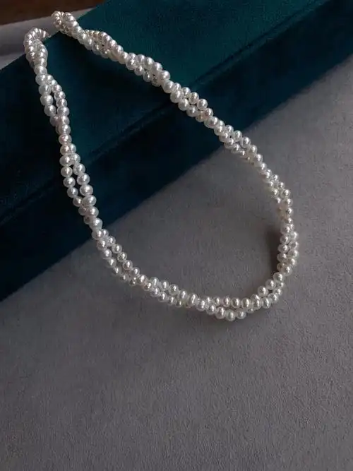 淡水无核顶级珠光可以媲美akoya##小众项链  #珍珠  #项链  #淡水珍珠