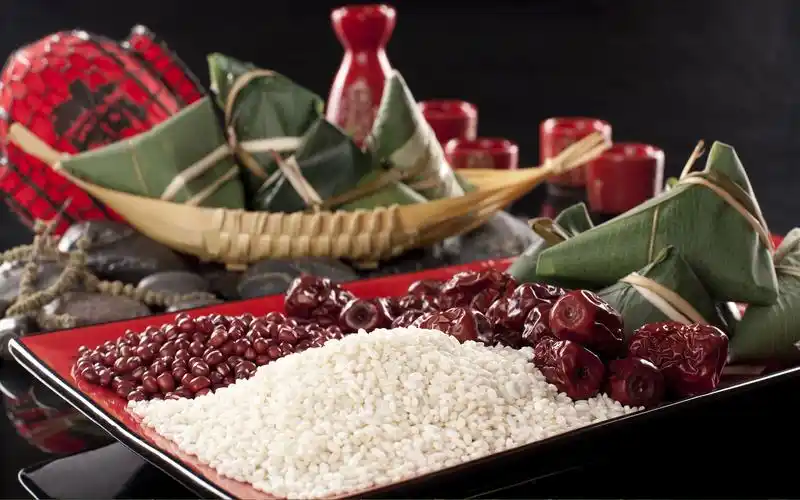 端午节美味粽子桌面壁纸