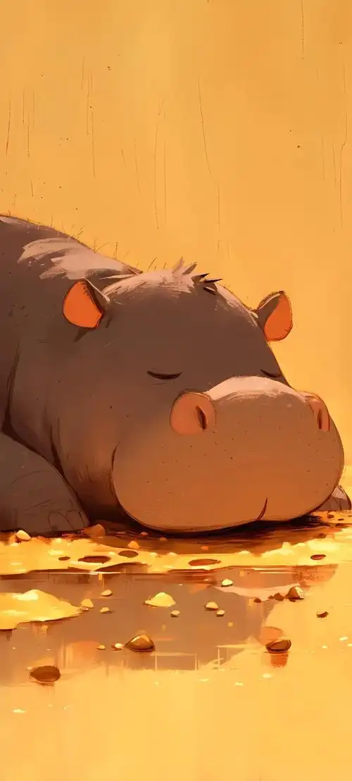 可爱卡通动物插画壁纸,高清图片免费下载保存!