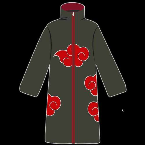 侣扁火影忍者衣服晓组织外套披风晓袍男宇智波鼬佩恩红云袍风衣c四代
