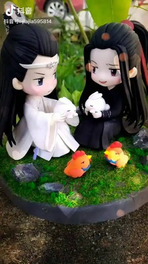 应大家要求加了兔子,可还喜欢肖战 王一傅 陈情令肖战王一博_陈情_王