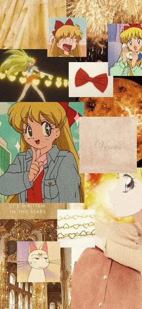 美少女战士 拼贴壁纸