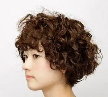 胖脸适合什么烫发发型ol胖脸时髦发型图片