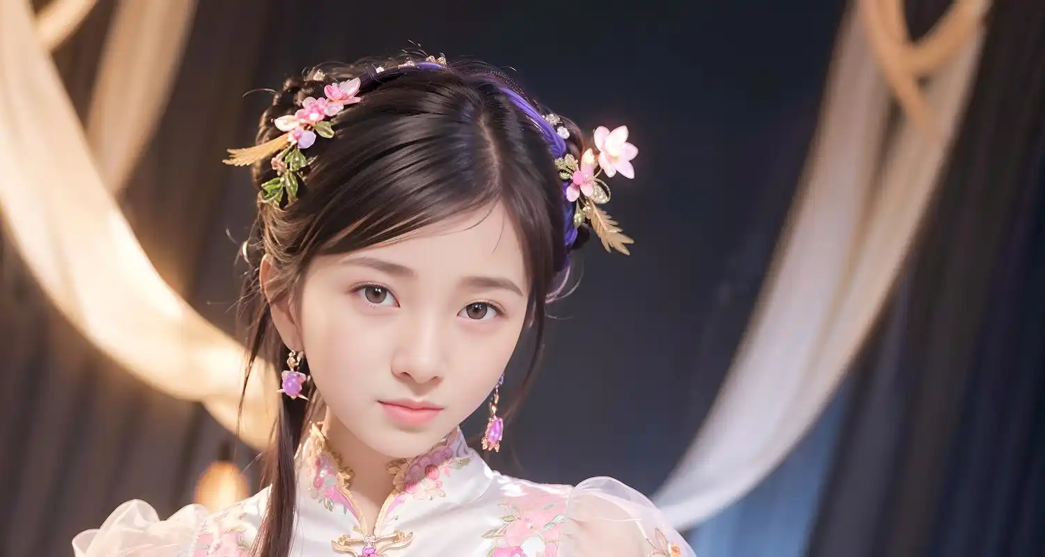 ai美女-古装打扮的美少女(2)#ai# #ai绘画