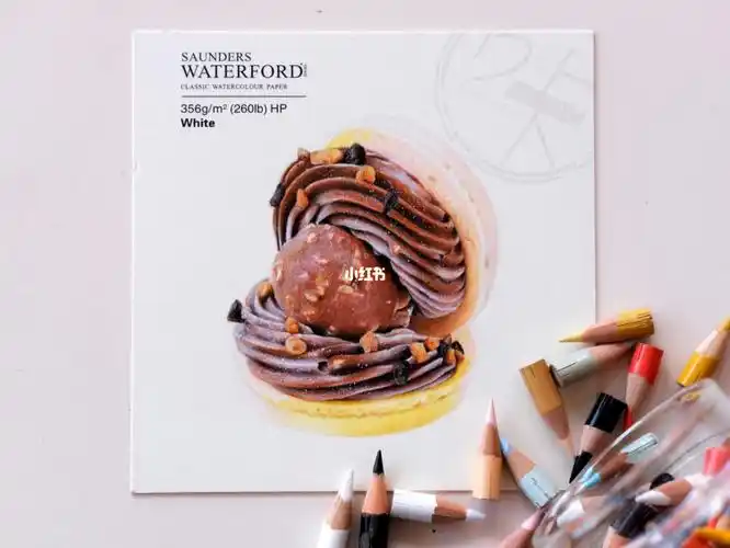 彩铅巧克力教程冬日甜蜜温暖治愈系