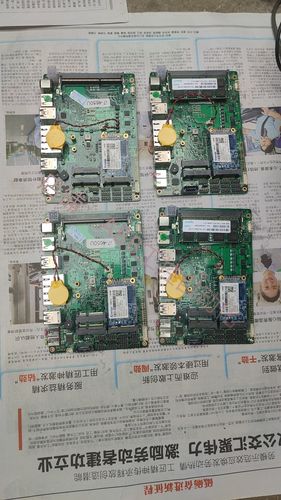 拆机工控主机主板 带i7 4650u cpu 带8g内存 1 28g固态 双千兆网