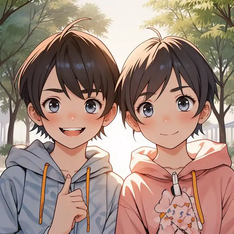 快叫上你的冤种姐弟一起吧09!你们都喜欢什么类型的姐弟头像呢?