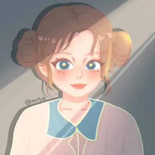 宋雨琦可爱的双丸子头造型