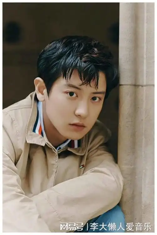 这一点在朴灿烈与传统南韩人长相的大叔合影照中更能体会到.