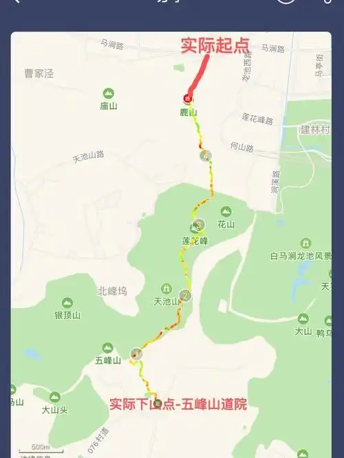 灵树线在苏州徒步路线中算是很有名93,这次选择了其中的一段灵兰线