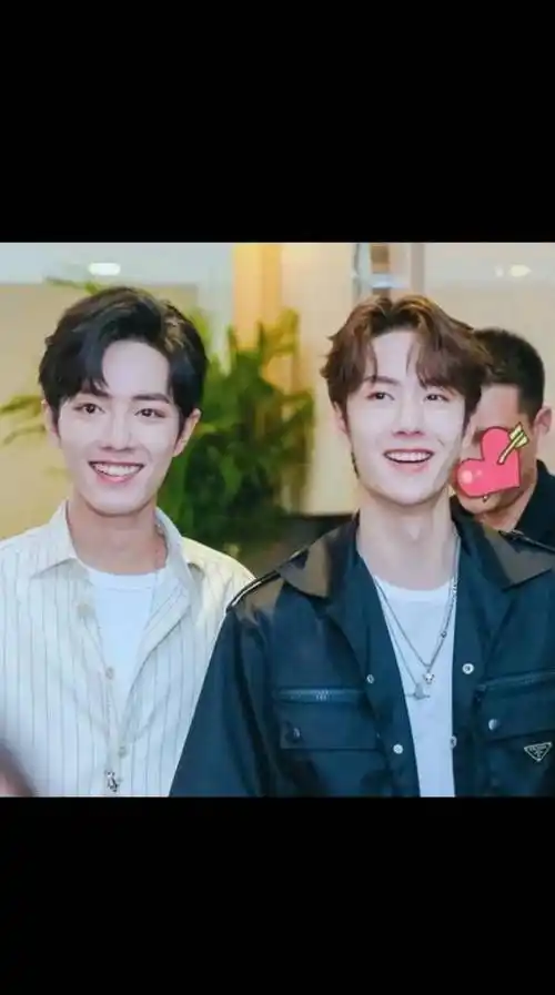 博君一肖,绝美双人图,糟糕,是心动的感觉!