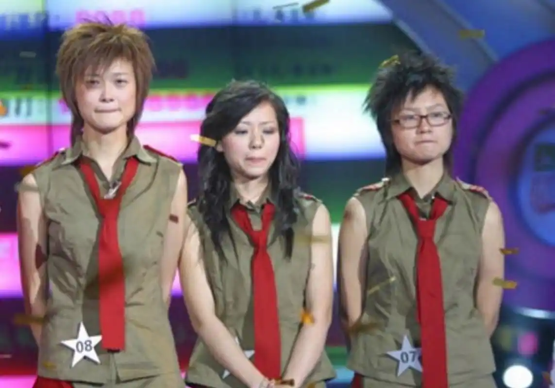 2005年超级女生前三强李宇春,张现颖,周笔畅,18年后在"2023湾区升明月