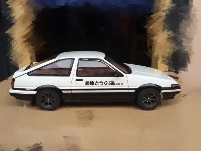 ae86车模头文字d模型