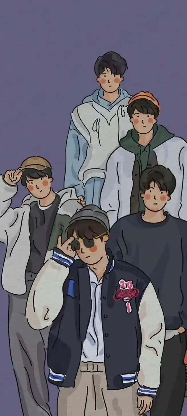 王俊凯王俊凯王俊凯王俊凯 #卡通壁纸 - 抖音