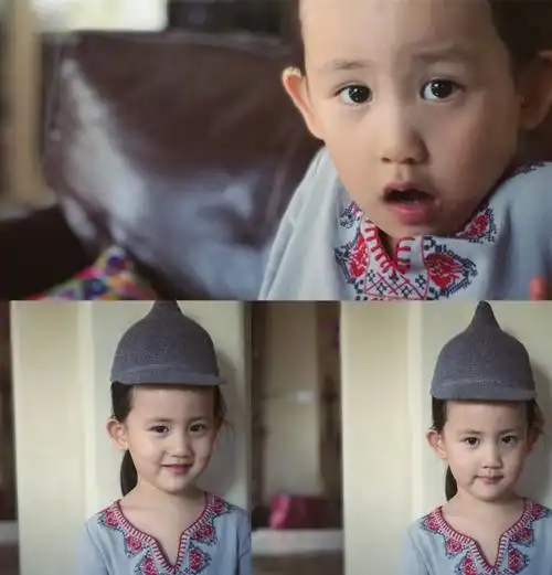 黄磊二女儿古灵精怪神似爸爸多多清秀动人更像妈妈